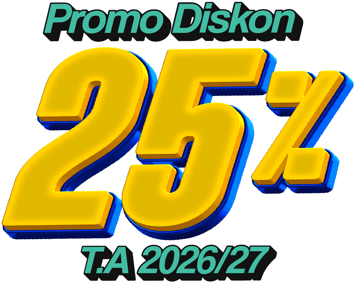 Klaim Diskon 25%
